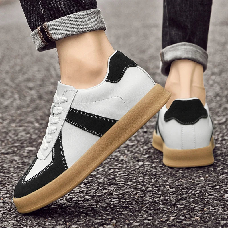 Man Sneakers Elevator Height Increase Insole 6cm Sports Men Plus Size 37-44