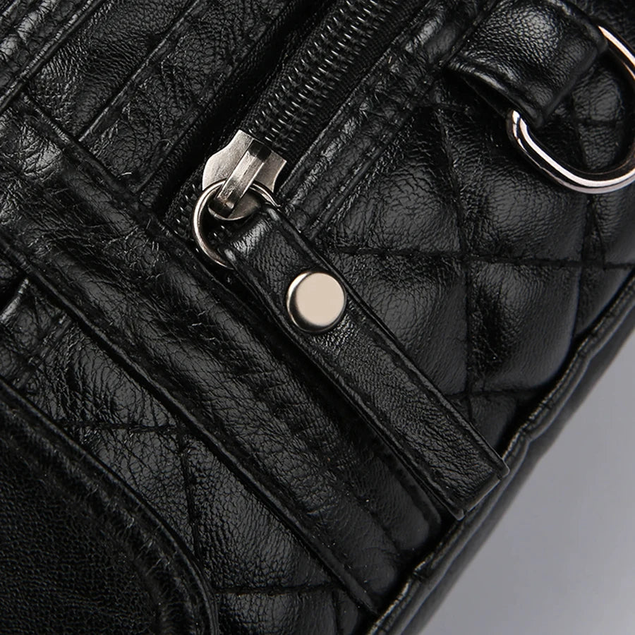 LANYIBAIGE Schultertasche Luxuriös - PU 15L 30x22x10cm