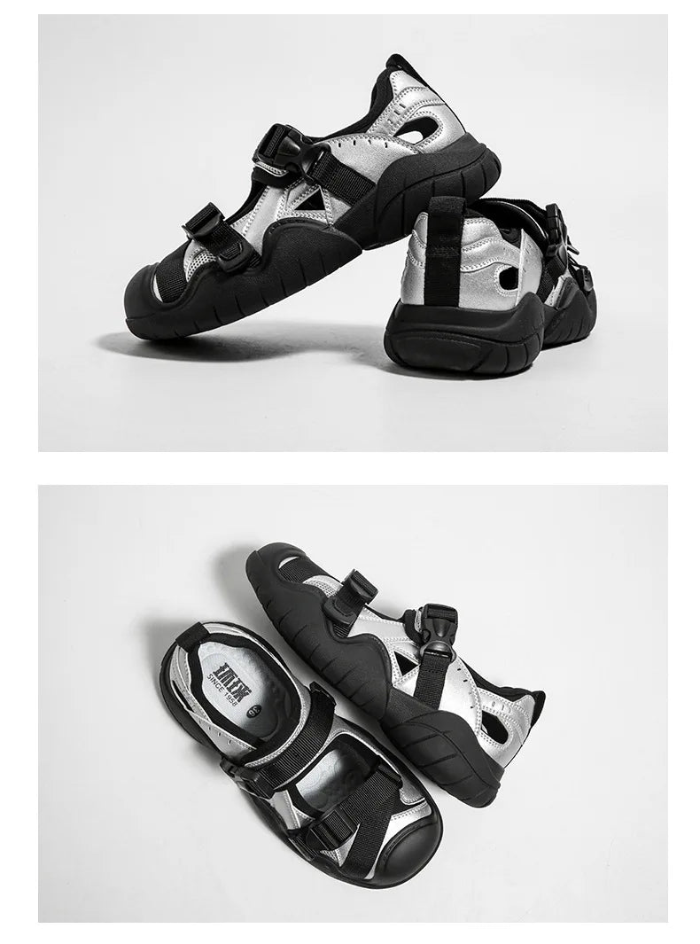 Vintage Clunky Sneaker breathable Shoes for Women Casual Hollow Out Sneakers Fashion shoe Sports