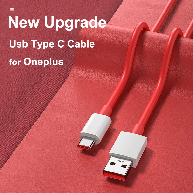 Ladekabel 2025: PD 65W Supervooc OnePlus Ace - USB C Type C Warp Dash Charge Fast Charger Collection