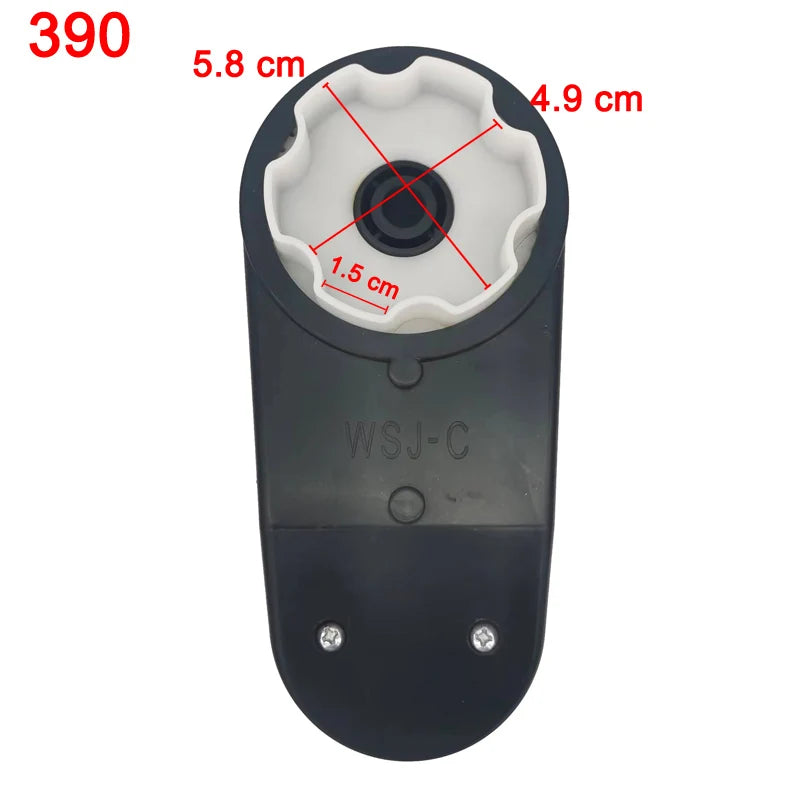 Motor de mașină electrică pentru copii 2025: Cutie de viteze 12V/6V CC - Colecție RC de mare viteză