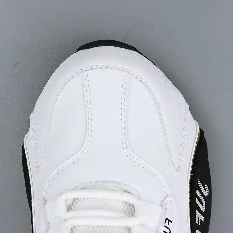 Man 2024 Luxury Sneakers Sports Shoe Women Casual Sneakers Chunky Sneakers Couples New Designer Soft-soled Leather Running Shoes