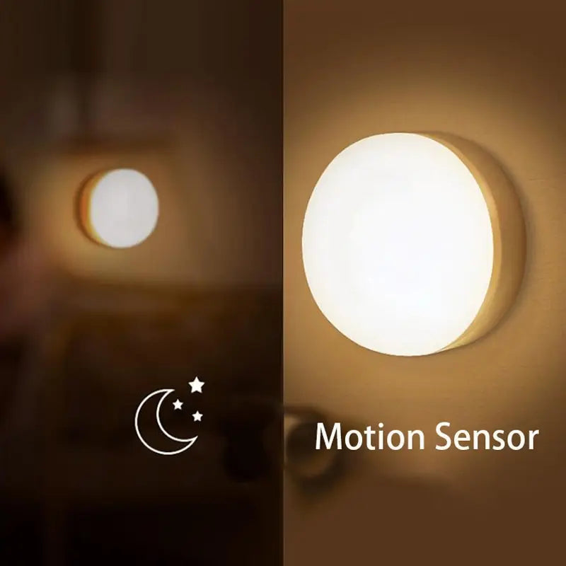 LED Smart Menschlich Körper Sensor Nachtlampe Notfall Automatisch Beleuchtung USB Aufladung Drahtlos Magnetisch Saugnapf Verwendung Nachtlicht
