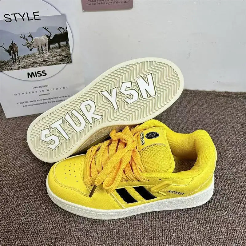 Skate Sneakers Man's New Man Skateboard Bread Shoes Retro National Trend Sport Shoe Wind Board Women Sneaker Y2k