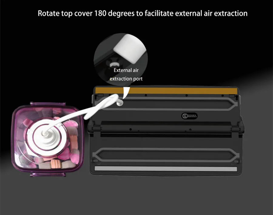 Vakuum-Versiegelungsgerät 2025: Doppelpumpe Thermal-Sealing - Food Preservation Collection