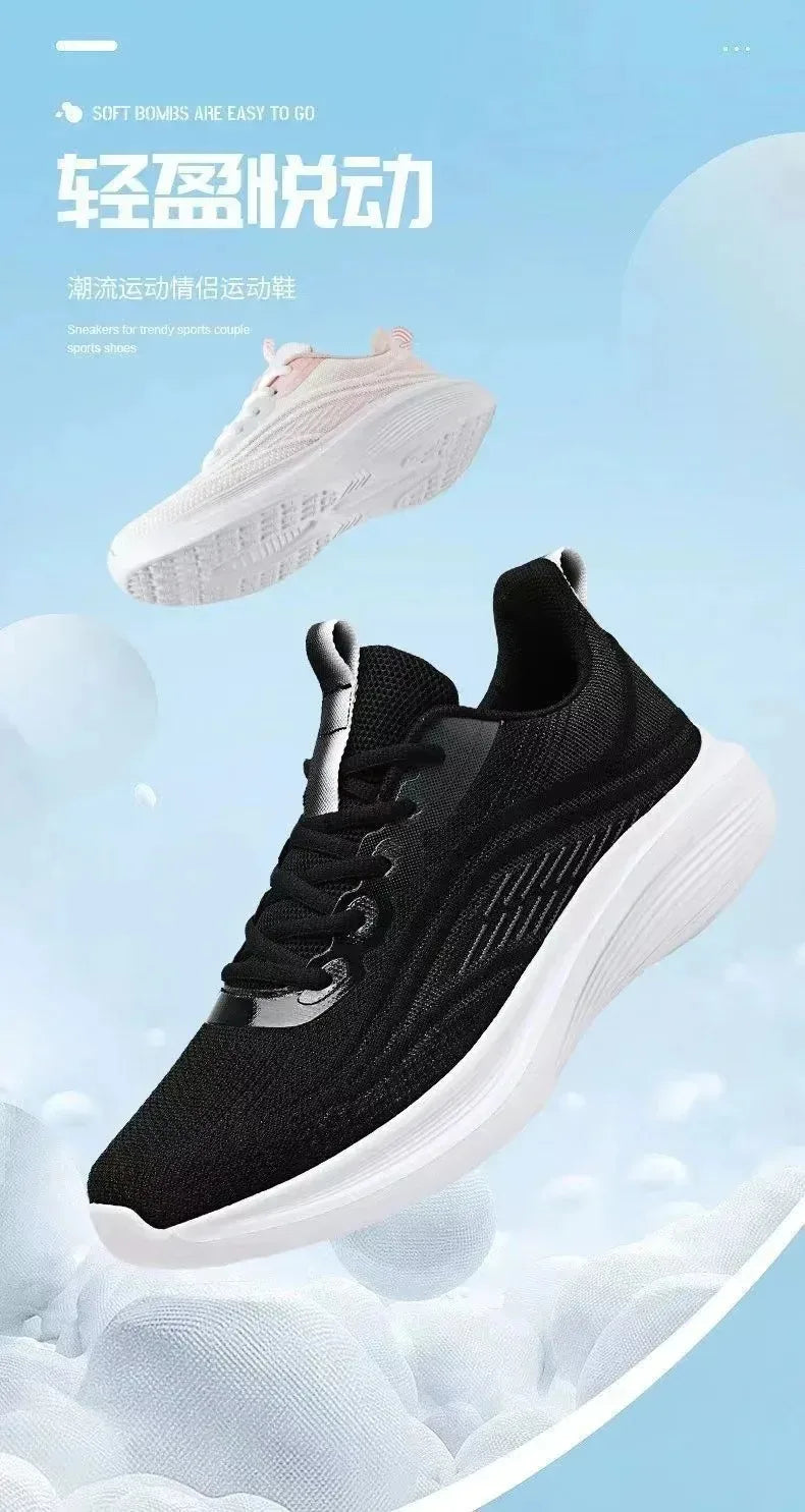 Womens Running Shoes Breathable Sport Tennis Sneakers Athletic Outdoor Gym Training Jogging Walking Shoes for Ladies