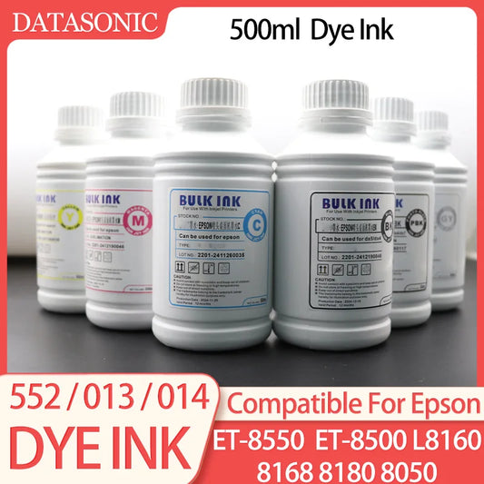 Datasonic 552 Kompatible Dye Tinte - 500ml Für Epson ET
