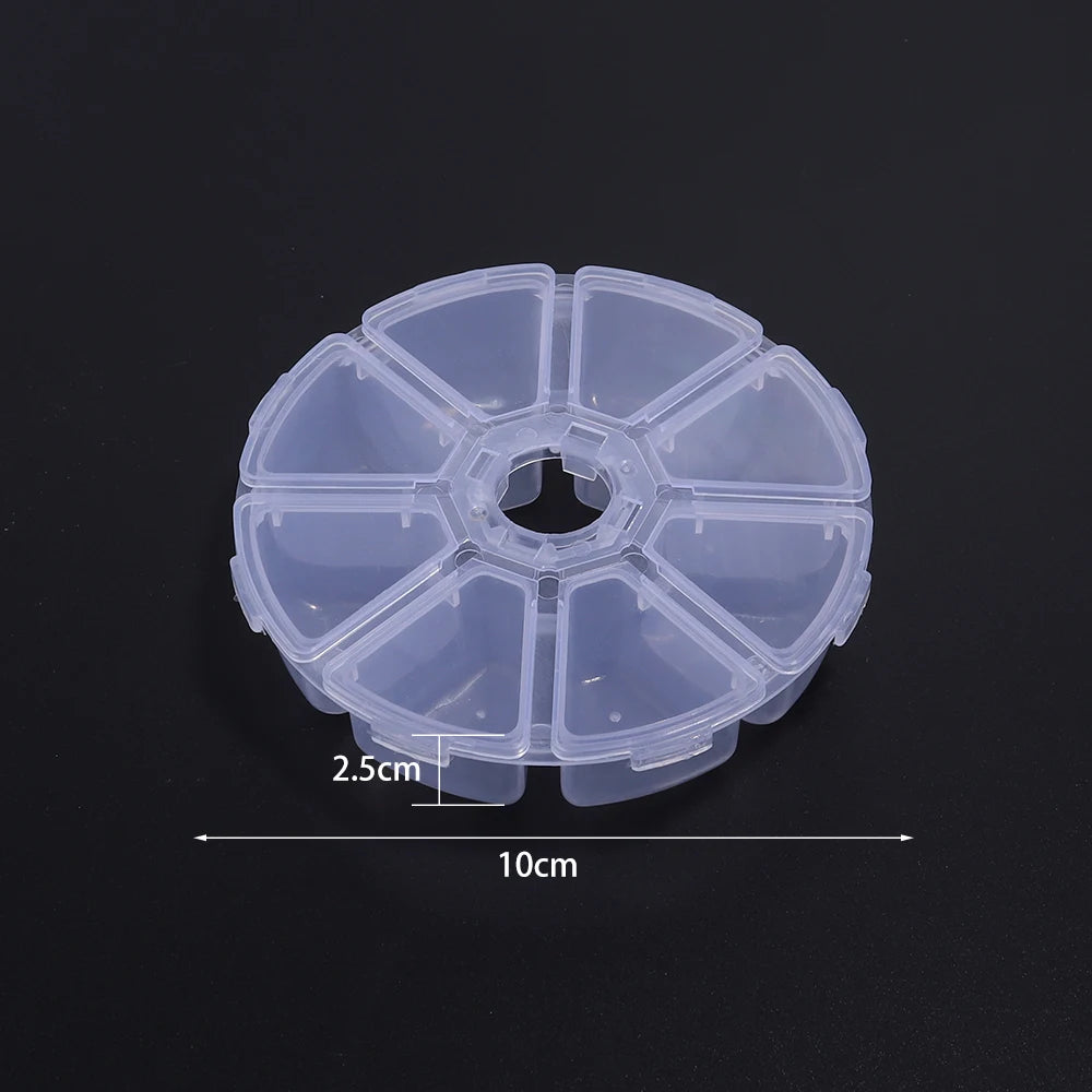 Plastik Schmuck Boxen Plastik Werkzeug Box Verstellbar Handwerk Organizer Lagerung Perlen Armband Schmuck Boxen Verpackung Großhandel