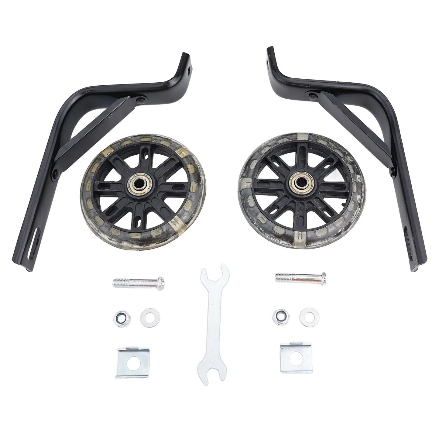 Stability Enhancing Bicycle Support Wheels for Children Suitable For Use With Popular Sizes of For kids' Bikes (14 20 Inches)