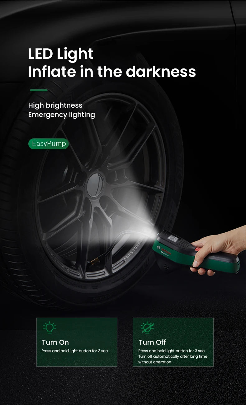 Bosch Wireless Car Air Pump