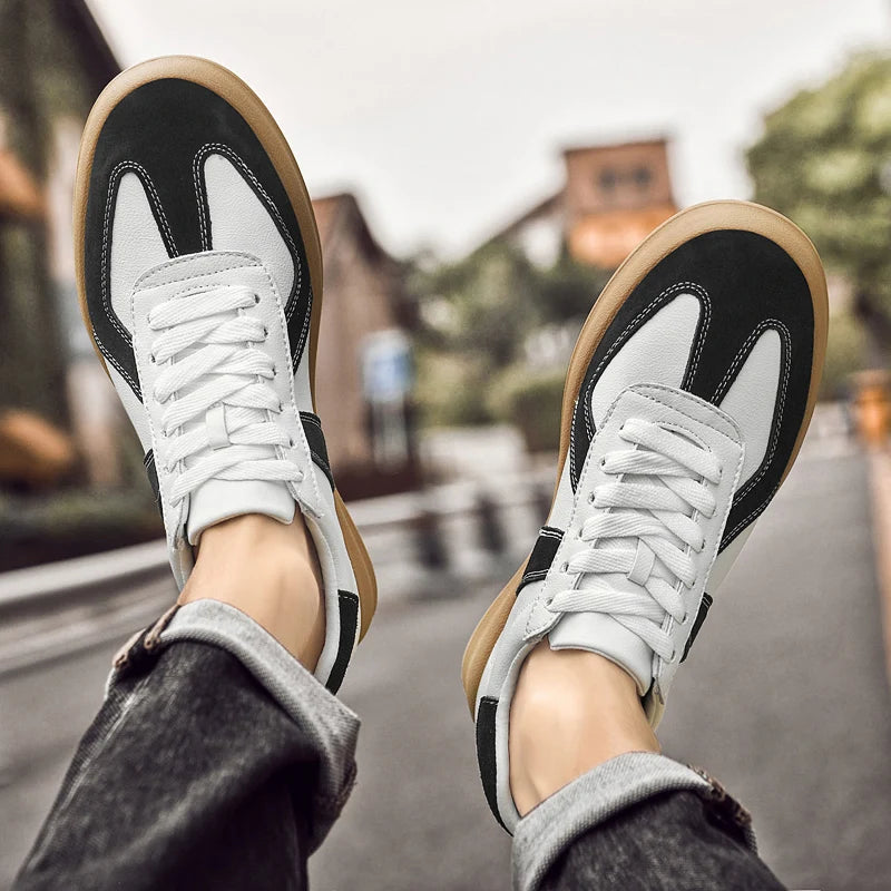 Man Sneakers Elevator Height Increase Insole 6cm Sports Men Plus Size 37-44