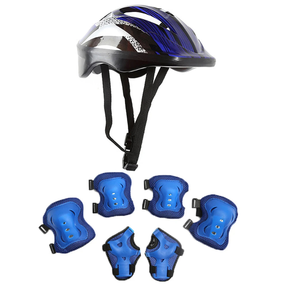 JOCESTYLE Skate Schutzset Verstellbar - Helm 48-55cm ABS