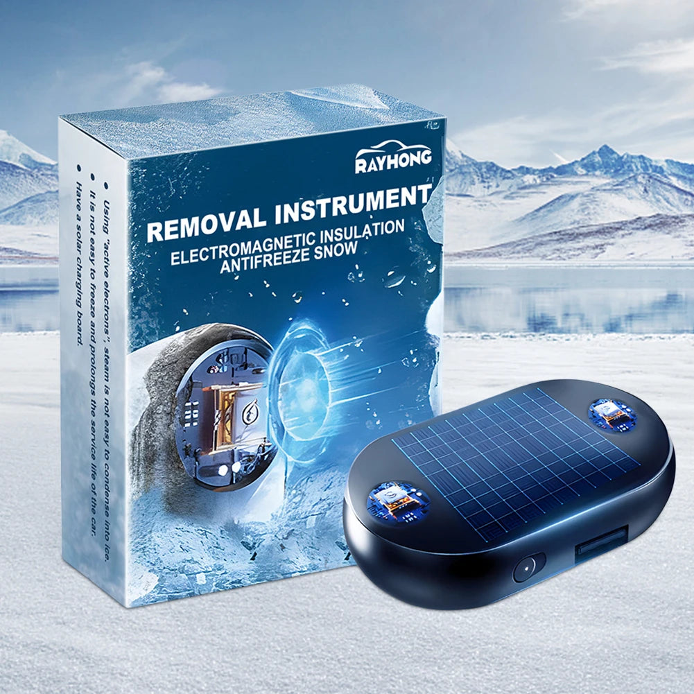 Auto-Enteiser 2025: Solar Elektromagnetisch Windschutzscheibe - Winter Car Collection