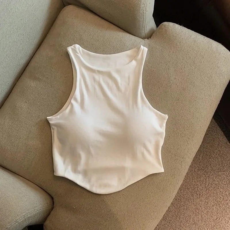 Clothing Damen Sportbustier Komfort - Cups Baumwolle Kurz