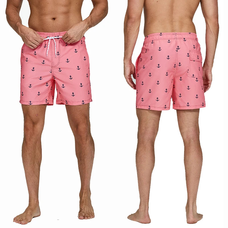 ESCATCH Herren Schwimmbekleidung 2025: Quick Dry Summer Beach Board Shorts Plus Size - Mens Swimwear Briefs Swim Trunks Male Sportswear Beachwear Fitness