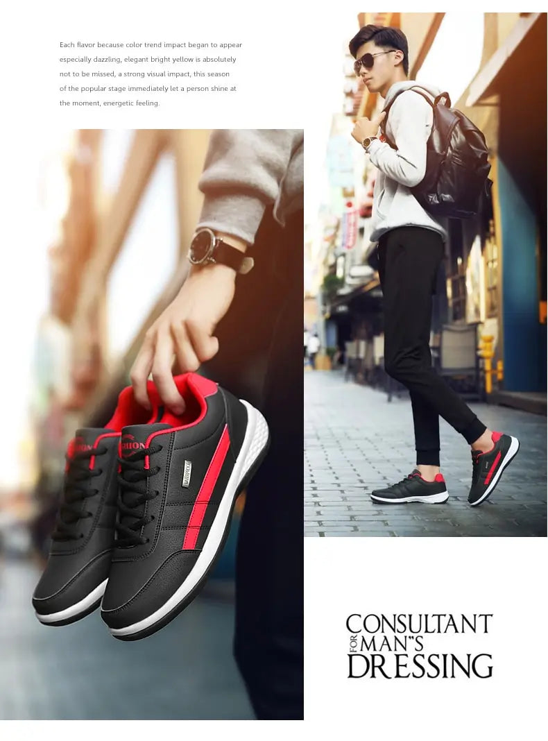 Men Shoes Walking Sneakers Leisure Male Sports Shoes Non-Slip Footwear Tennis For Men