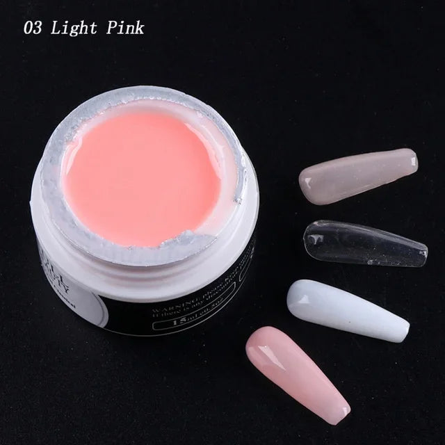 Nagel Extension Gel UV LED 2025 - Gelee Beauty Erweitert Modell Gel - Nagel Kunst Lack Reparatur Gebrochene Nägel Gel Erweitern Nagel Spitzen