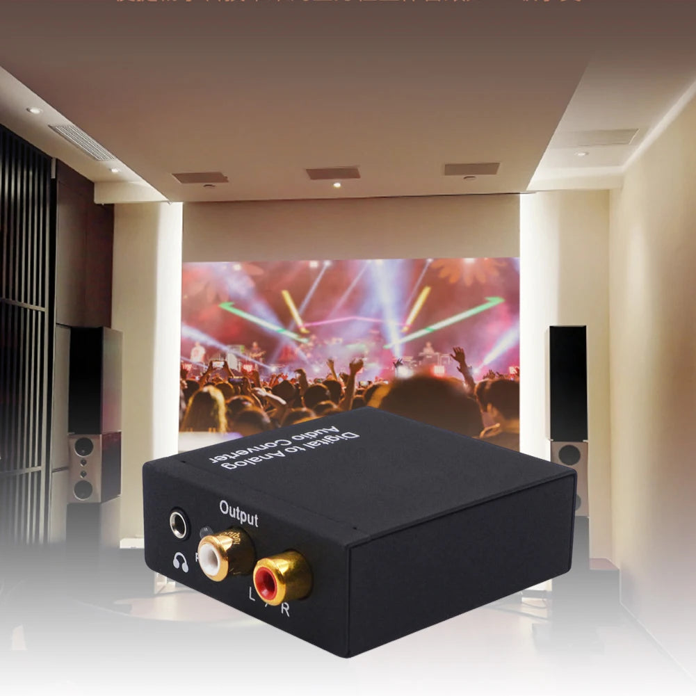 Audio-Konverter 2025: 192KHz Digital To Analog Converter Coaxial SPDIF RCA 3.5mm Optical DAC Decoder Collection