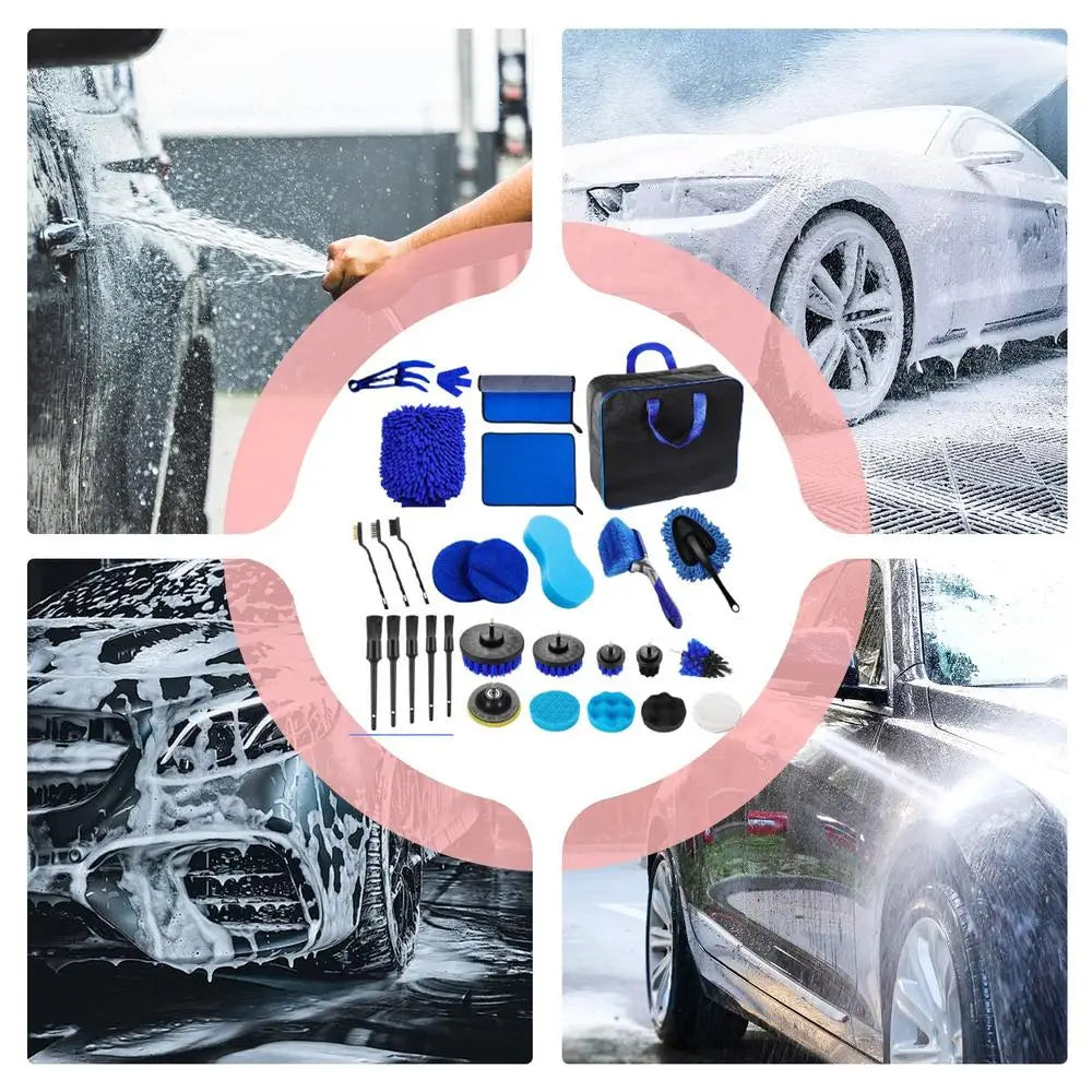 AutoPro 29-teiliges Reinigungsset - 29 Teile, kompakt
