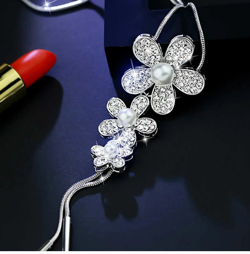 Statement Maxi Fashion Long Necklaces & Pendants for Women Fashion Geometric Necklace Jewelry Collier Femme Collar Accessories