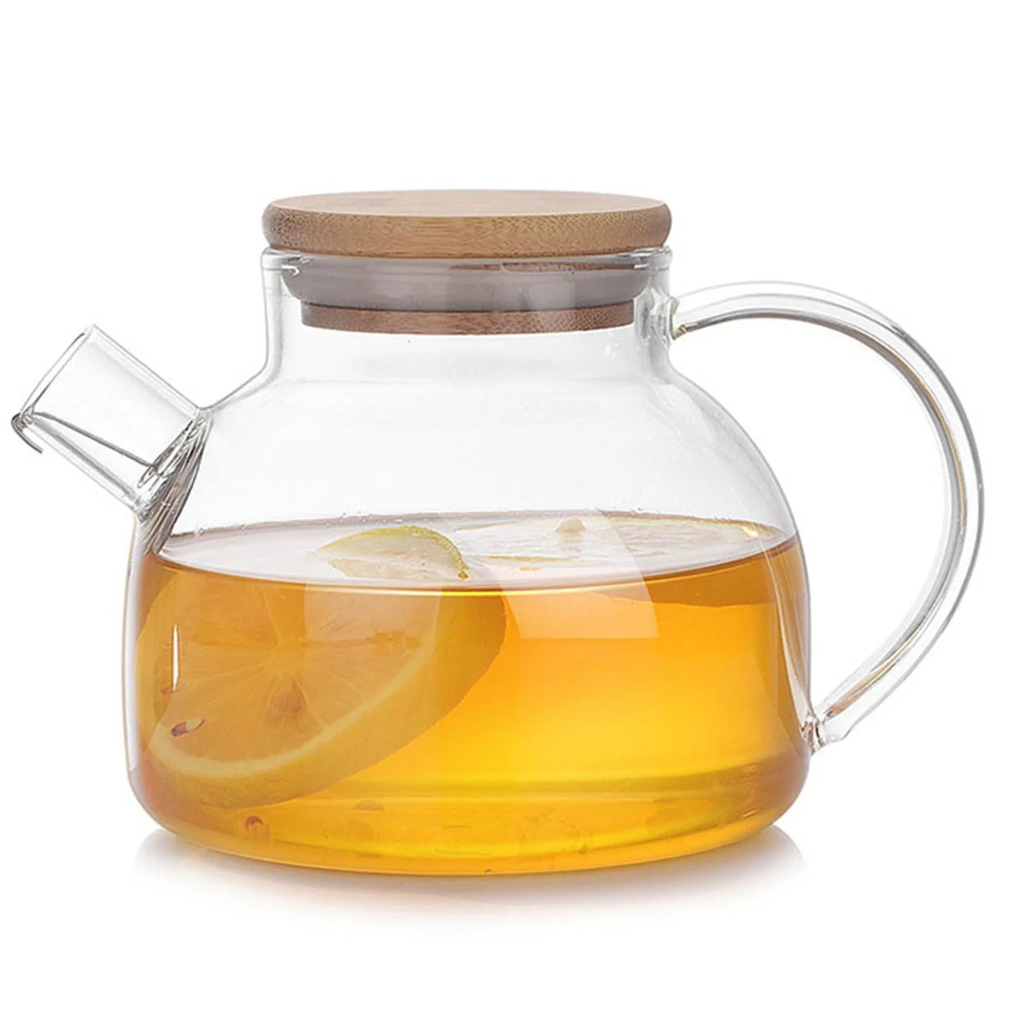 ACRDDK Teekanne Hitzebeständig - 1 L Borosilikatglas
