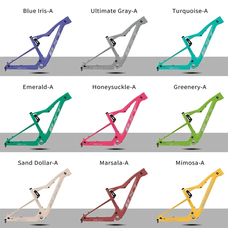 BXT Carbon Fullsuspension 29er Rahmen - Boost 148x12 100mm - Golden Bridge Store