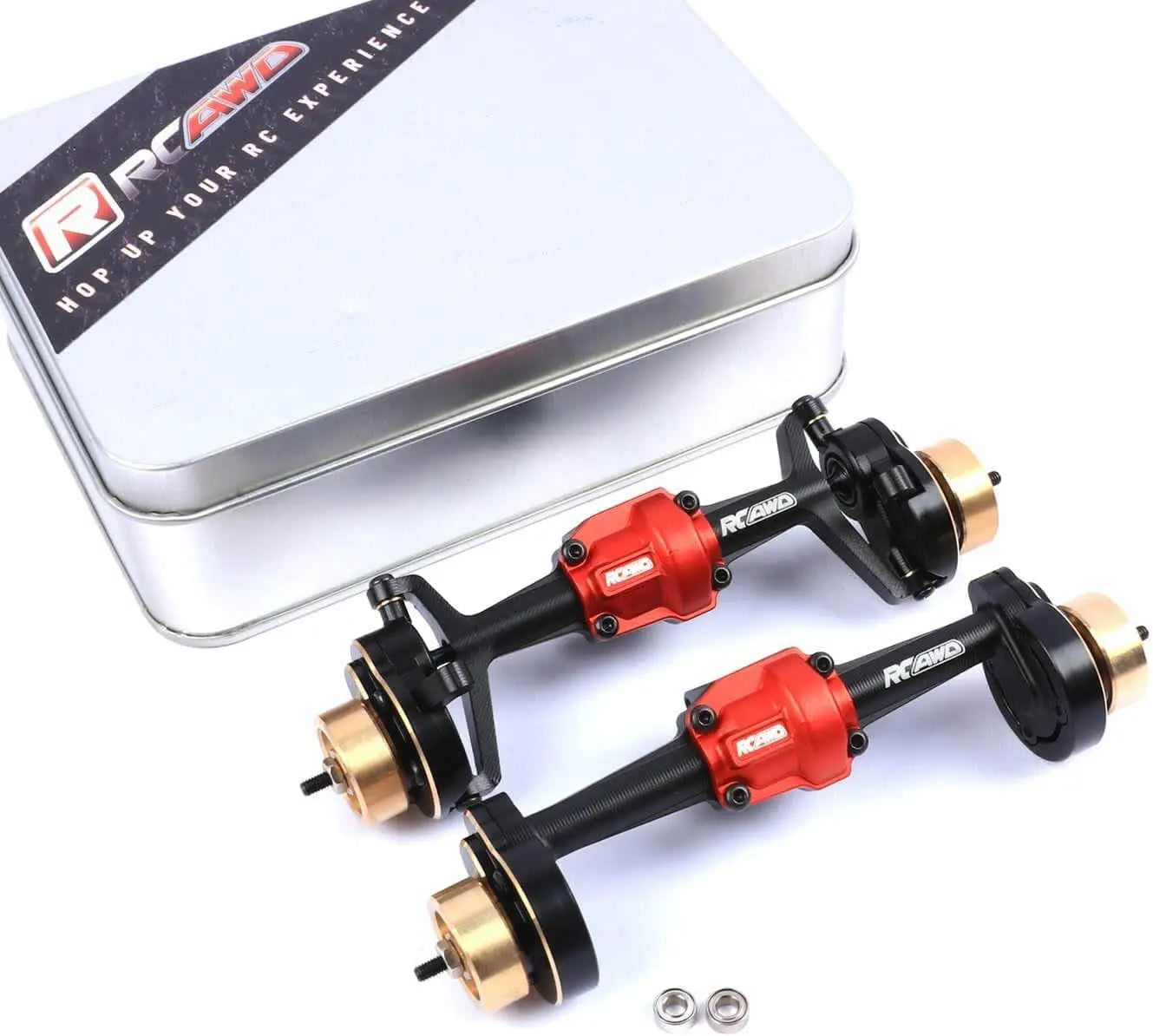 RCAWD Aluminum Front & Rear Portal Axle 195g For 1/18 HOBBYPLUS 4WD Crawlers upgrades parts