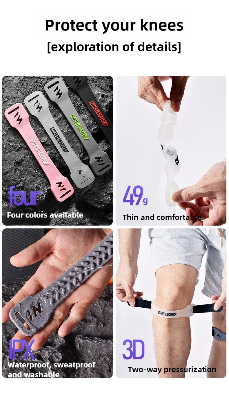 FUYAOZHISHANG Patellaband Knieprotektor - PVC Verstellbar M