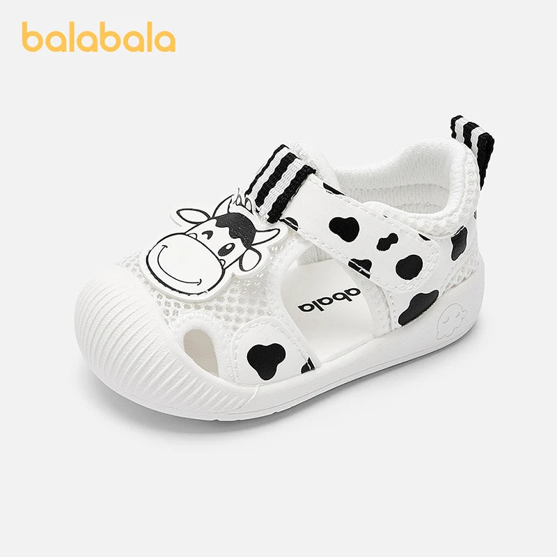 Balabala Baby Mädchen Sandalen Sommer 2025 - Weiche Sohle Atmungsaktive Strand Schuhe - Für Outdoor Casual Kleidung