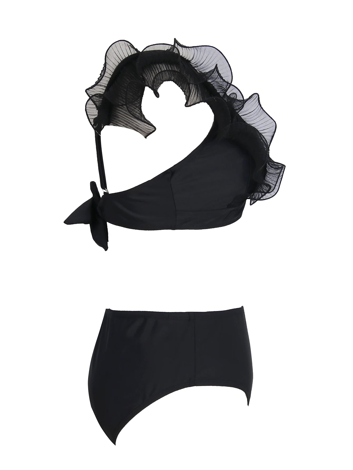 High Waist Schwimmbekleidung Frauen Schwimmanzug 2025 - Ashgaily Elegant Beach Fashion