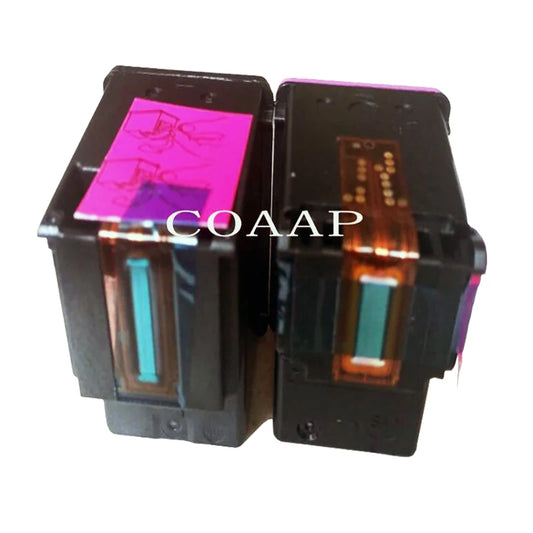 COAAP 662 Nachfüllbar - 2er Pack BK CMY Kompatibel HP