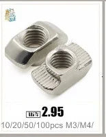 JARBLUE 20 Serie T-Mutter Gleitend - M3 M4 M5 100 Stk