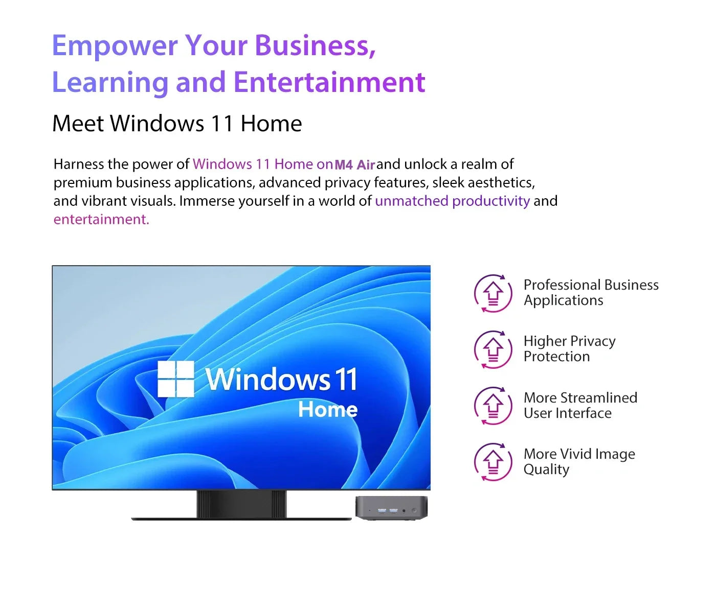 SOYO M4 Air Intel N95 - 16 GB RAM, 512 GB SSD, Mini-PC