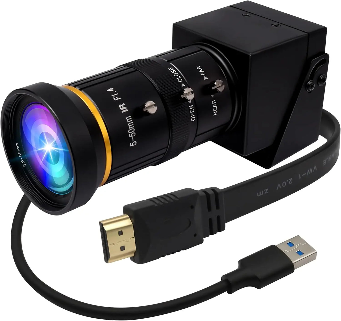 Cameră web ELP ELP-USB4KCAM30H 4K60FPS - USB3.0 HDMI 1/2.8"