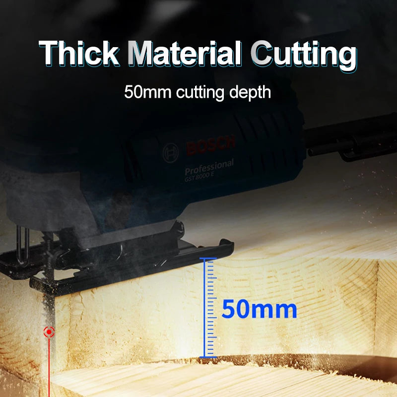 Bosch Jigsaw Blade Straight Cutting Tools Jig Saw Blade Metal Steel Wood Assorted Saw Blades Woodworking Tool Curved Saw Blade