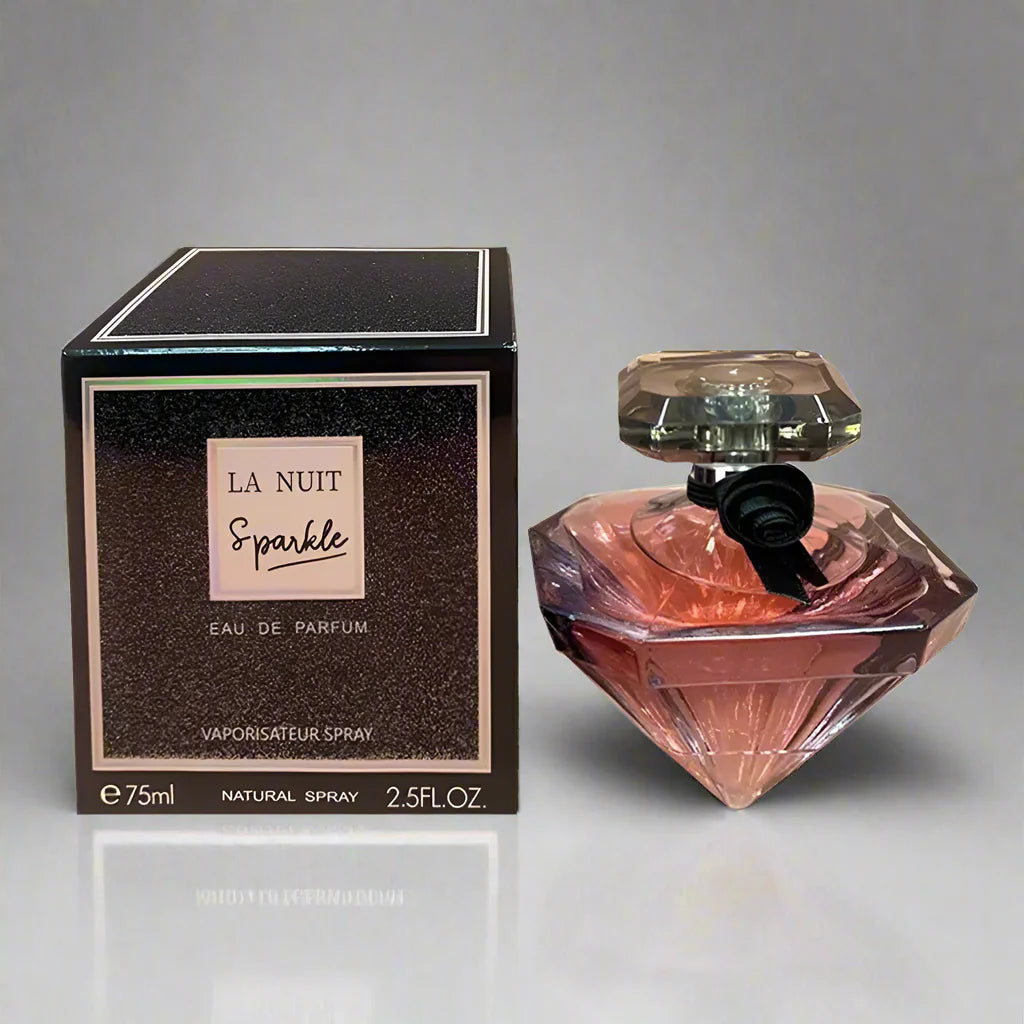 La nuit sparkle diamond perfume for women long lasting floral fruity scent, perfect gift