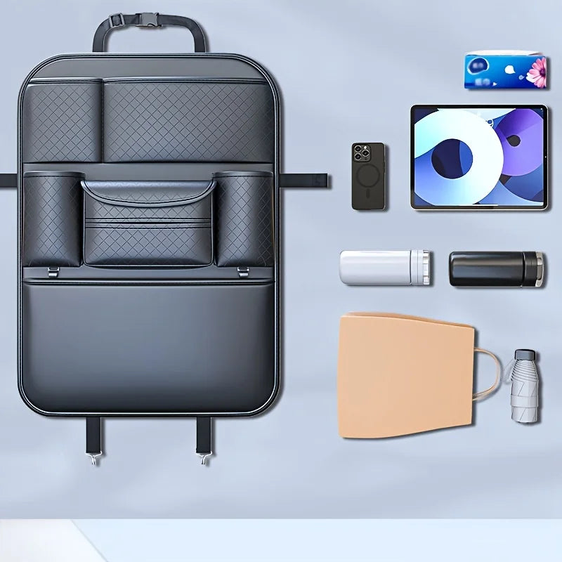 Auto Sitz Rücken Aufbewahrung Tasche 2025 - Hängende Tasche Multifunktional - Car Seat Tissue Box Organizer Interieur Dekoration