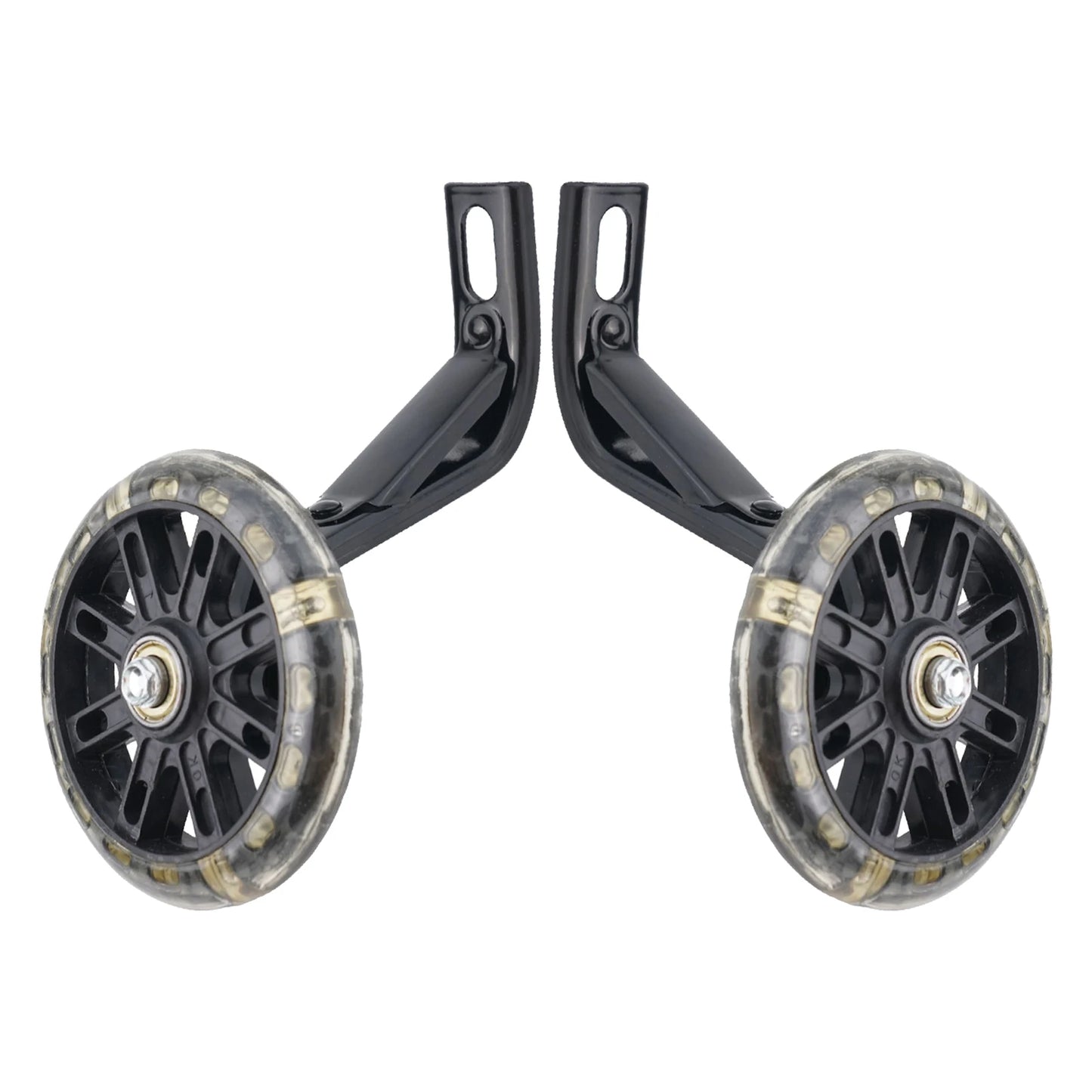 Stability Enhancing Bicycle Support Wheels for Children Suitable For Use With Popular Sizes of For kids' Bikes (14 20 Inches)