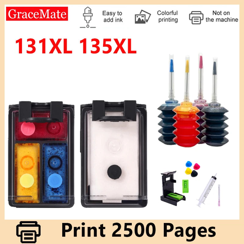 GraceMate 131XL 135XL Nachfüllpatrone - XL Kapazität
