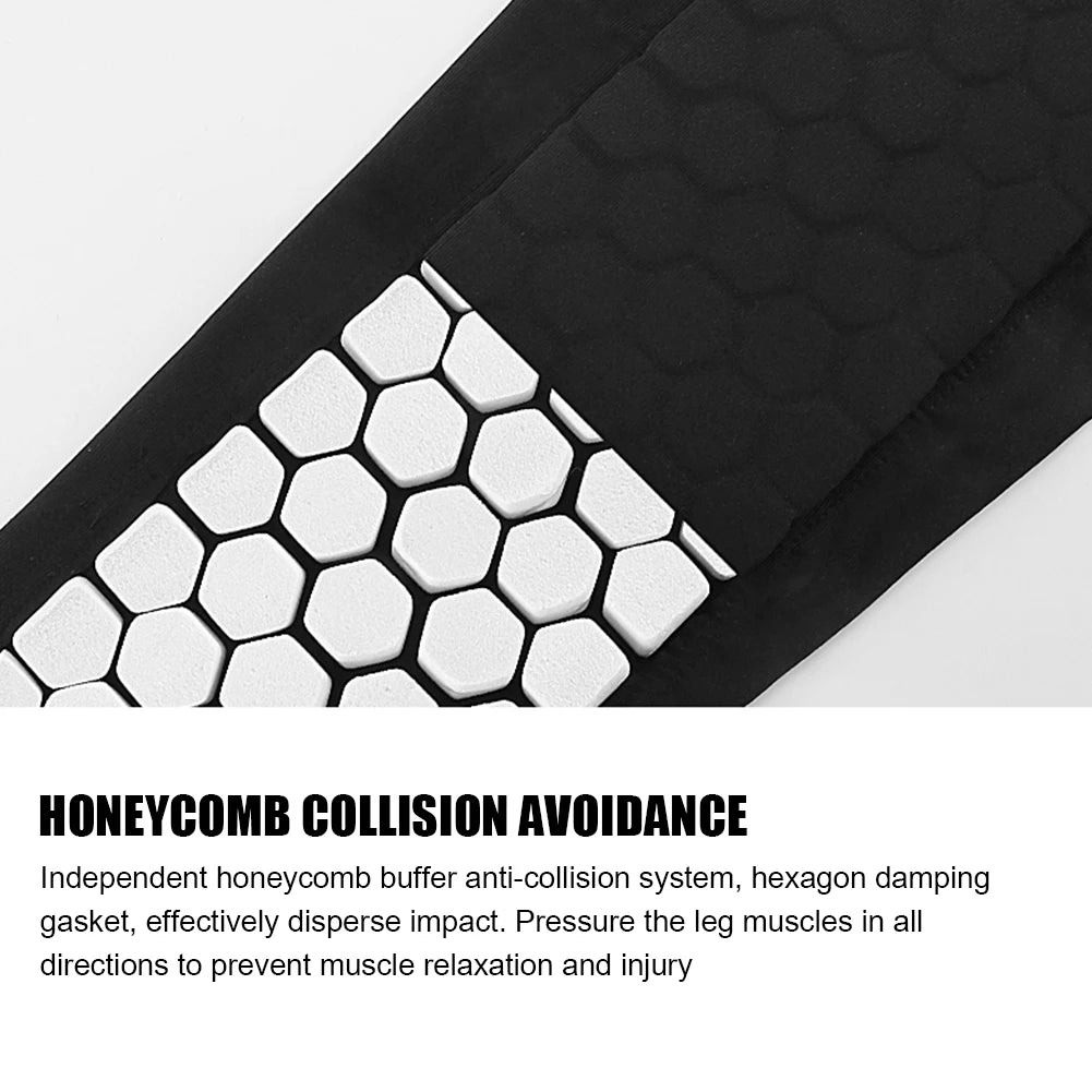 Schienbeinschoner 2025: HUAN-Qzta 1pcs Soccer Football Shin Guard Pads - Honeycomb Running Leg Calf Protective Gear Shield Sleeves Outdoor Sports Support Guard Collection