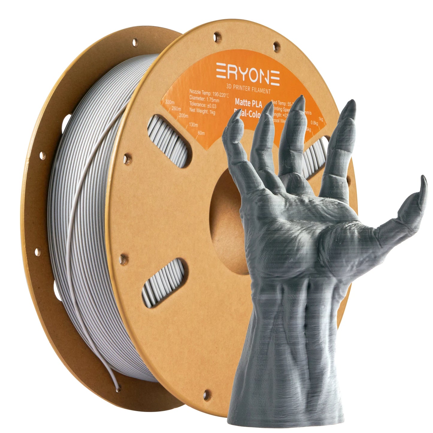 ERYONE Matte Dual Color PLA - 1,75 mm 1 kg Toleranz 0,03 mm