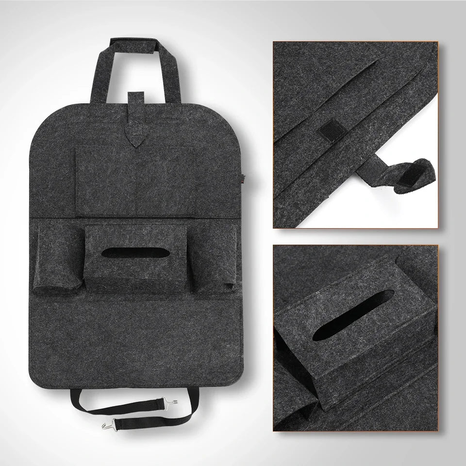 Choice Universal Rücksitz Organizer- Filz 6 Taschen 40x30cm