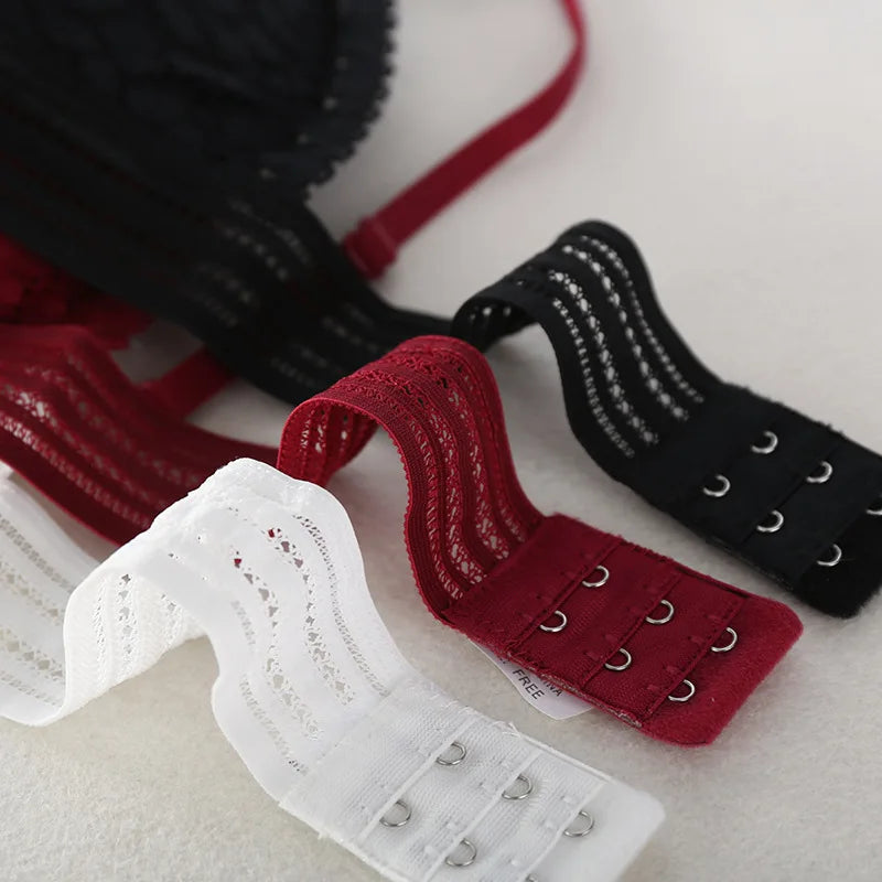 elegant Floral Lace Bra Top For Women Push Up Female Lingerie breathable Bralette Removable Pad Thin Fashion New Wireless Bras