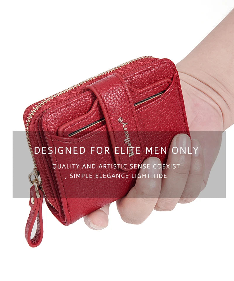 Neue Kurz Frauen Reißverschluss Geldbörsen Große Kapazität Karten Halter Marke Weiblich Portemonnaies Qualität Münz Tasche Foto Halter Geldbörse Für Mädchen