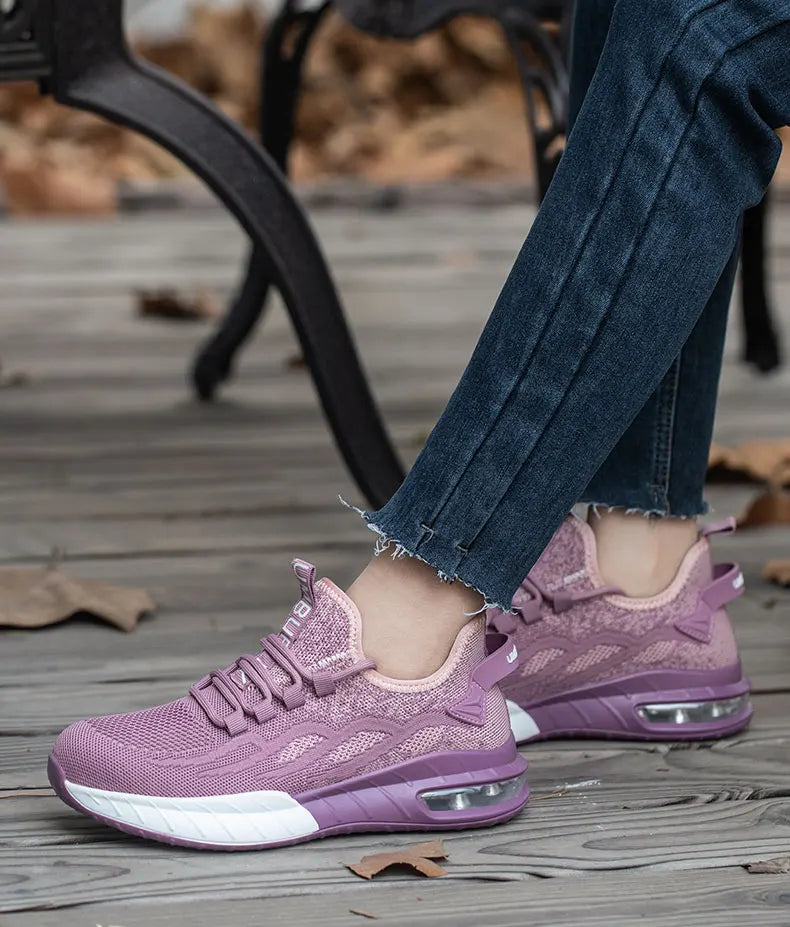 Sicherheitsschuhe 2025: Women Safety Shoes For Work Safety Boots Breathable Steel Toe Puncture Proof Sport Work Sneakers Construction Security Boots Collection