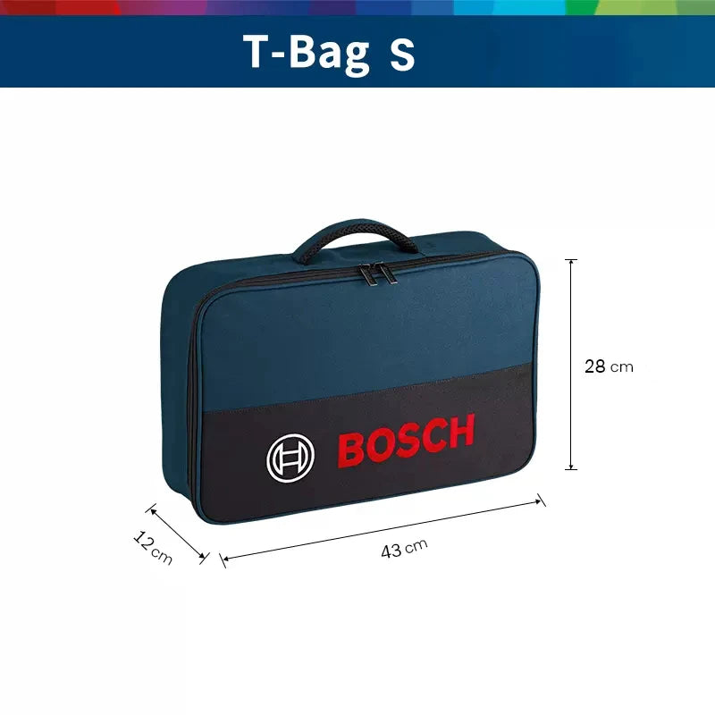 Bosch Werkzeugtasche 3 Größen Mini/S/M - Werkzeug Aufbewahrung Organizer Tasche - Arbeitstasche Holzarbeiter Elektriker Canvas Wasserdicht Angeln