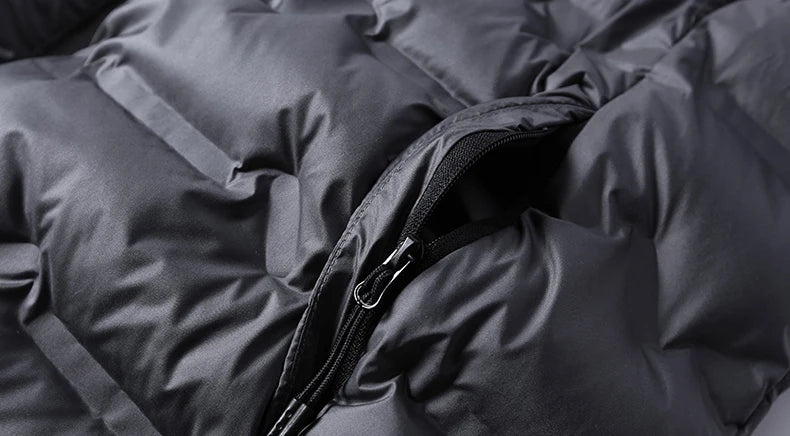 LzllttCN Winter Warme Weste - Ohne Kapuze Wasserabweisend Reißverschluss Taschen Größen Regular