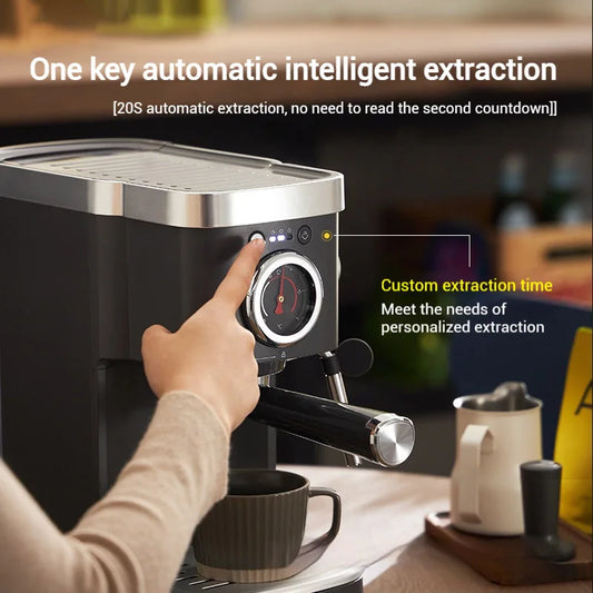 Italienische Kaffeemaschine 2025: 20Bar Espresso-Automat - Premium Barista Collection