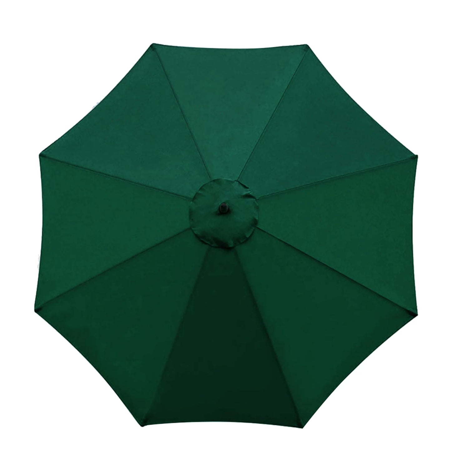 Waterproof Sun Shade Canopy Cover for 6 or 8 Bones Parasol Replacement Fabric Garden Shelter