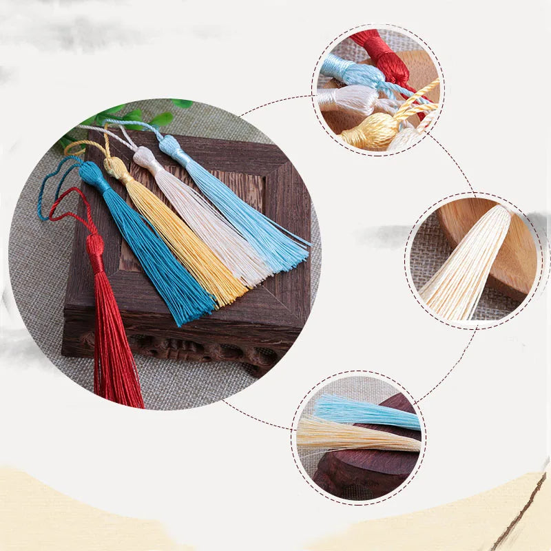 ZhejiangChoice LS-001 Seidenquasten - 100 Stk 13 cm